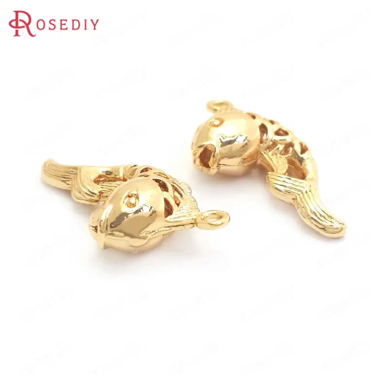 (37364)10PCS 16x16MM 24K Gold Color Brass Goldfish Charms Pendants High Quality Jewelry Making Supplies Diy Findings Accessories
(37364)10PCS 16x16MM 24K Gold Color Brass Goldfish Charms Pendants High Quality Jewelry Making Supplies Diy Findings Accessories