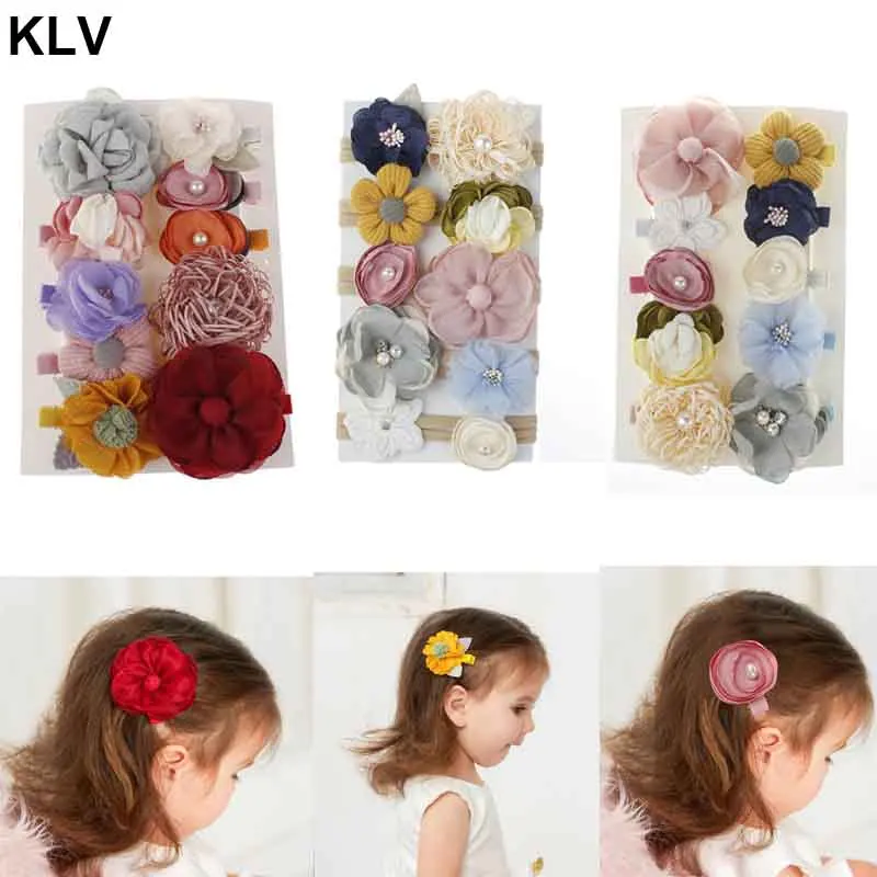 10Pcs Fashion Flower Baby Headband Super Soft Nylon Infant Baby Hair Band Baby Girl Hair Accessories Photography Props
10Pcs Fashion Flower Baby Headband Super Soft Nylon Infant Baby Hair Band Baby Girl Hair Accessories Photography Props