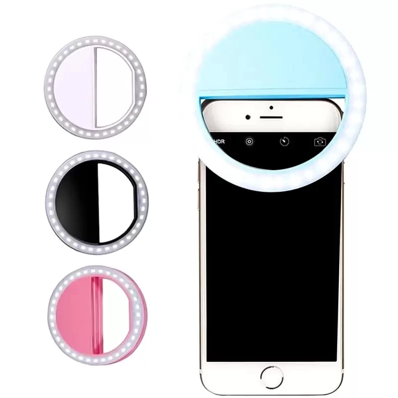 Universal Selfie LED Ring Flash Light Portable Mobile Phone Selfie Lamp Luminous Ring Clip for IPhone X XS Mas Samausng Huawei
Universal Selfie LED Ring Flash Light Portable Mobile Phone Selfie Lamp Luminous Ring Clip for IPhone X XS Mas Samausng Huawei