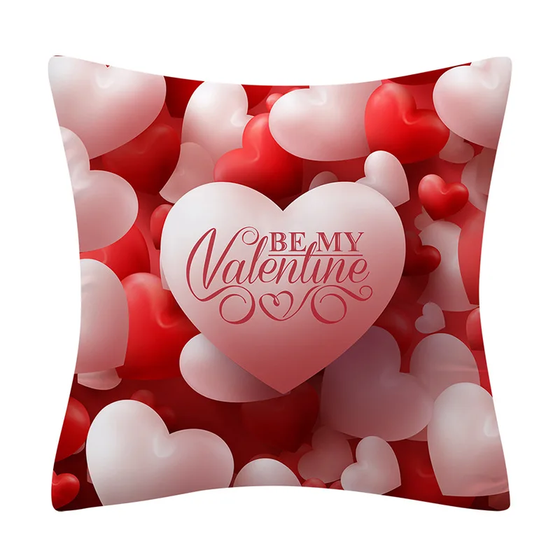 New Valentine's Day Pillowcase Love Balloon Holiday Decoration Peach Skin 45*45 Pillowcase
New Valentine's Day Pillowcase Love Balloon Holiday Decoration Peach Skin 45*45 Pillowcase