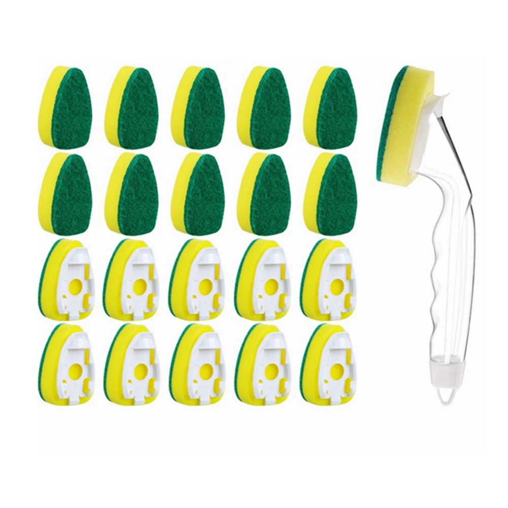 Dish Wand Refills Replacement Sponge Heads Scouring Scrubber Pads Heavy Duty Dish Wand Sponge for Kitchen Sink Cleanin
Dish Wand Refills Replacement Sponge Heads Scouring Scrubber Pads Heavy Duty Dish Wand Sponge for Kitchen Sink Cleanin