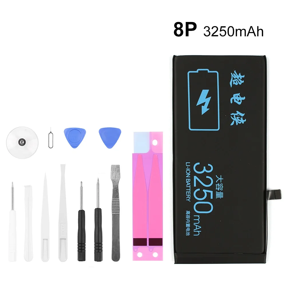 Spare Battery AAA Rechargebale High Capacity Replacement Bateria iPhone 7 Battery Original iPhone 6S iPhone 7 Plus iPhone 8 plus
Spare Battery AAA Rechargebale High Capacity Replacement Bateria iPhone 7 Battery Original iPhone 6S iPhone 7 Plus iPhone 8 plus