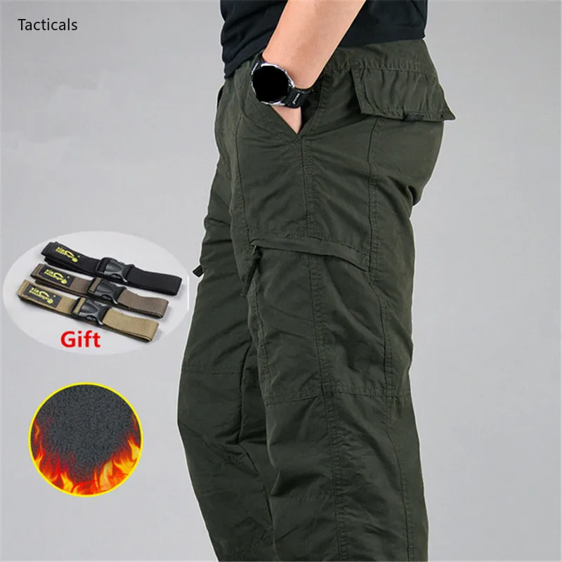 Winter Warm Cargo Pants Men Outdoor Military Tactical Multi Pockets Baggy Cotton Trousers Fleece Hiking Camping Fishing Pants
Winter Warm Cargo Pants Men Outdoor Military Tactical Multi Pockets Baggy Cotton Trousers Fleece Hiking Camping Fishing Pants