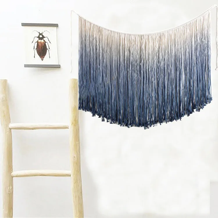 Macrame Tassels tapestry Nordic/boho Wall tapestry handmade Gradient aesthetic home/room decor living room/Bedroom decoration
Macrame Tassels tapestry Nordic/boho Wall tapestry handmade Gradient aesthetic home/room decor living room/Bedroom decoration
