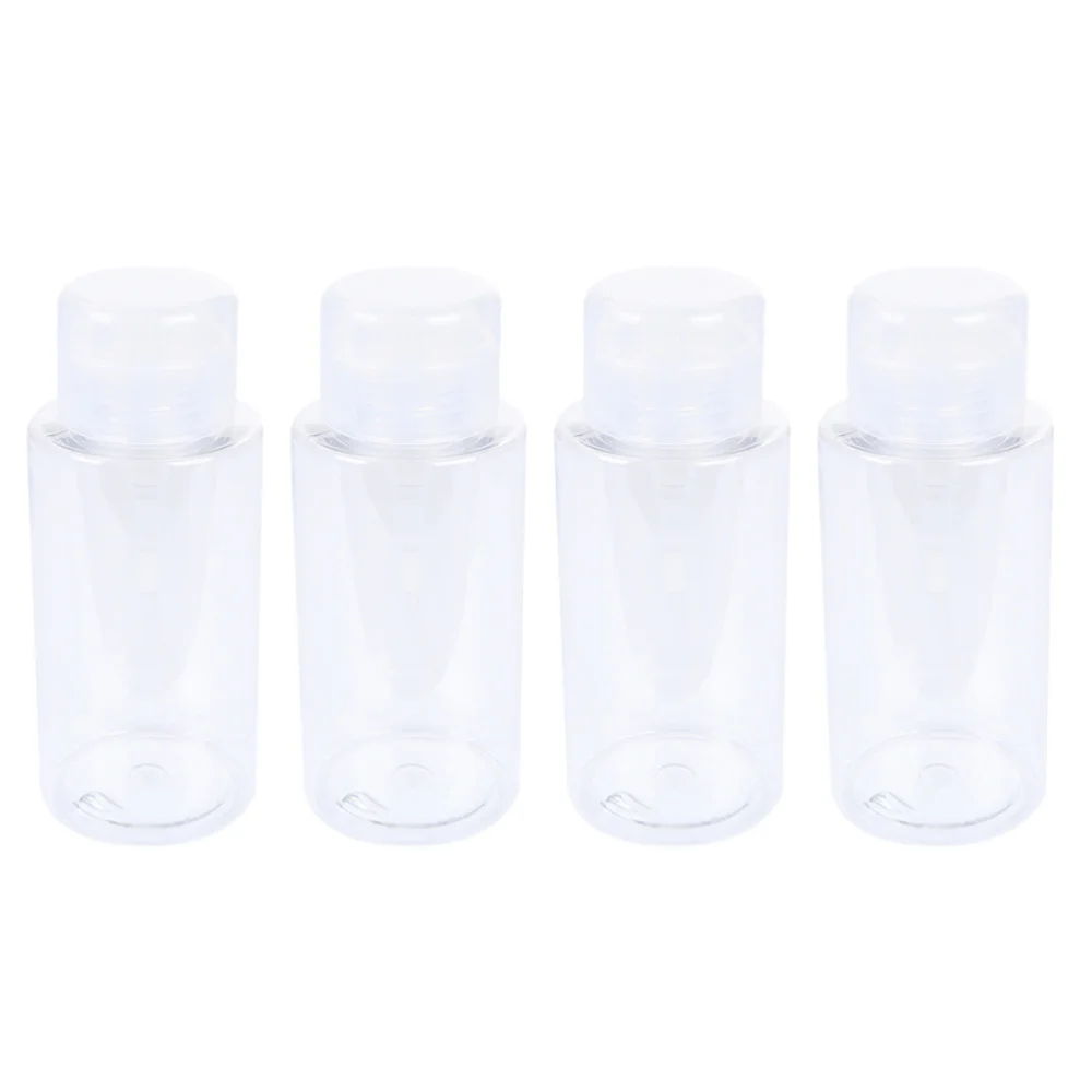 4 Pcs Pump Bottles Shampoo Bottles Portable Empty Bottles (Transparent, 300ML) 
4 Pcs Pump Bottles Shampoo Bottles Portable Empty Bottles (Transparent, 300ML)