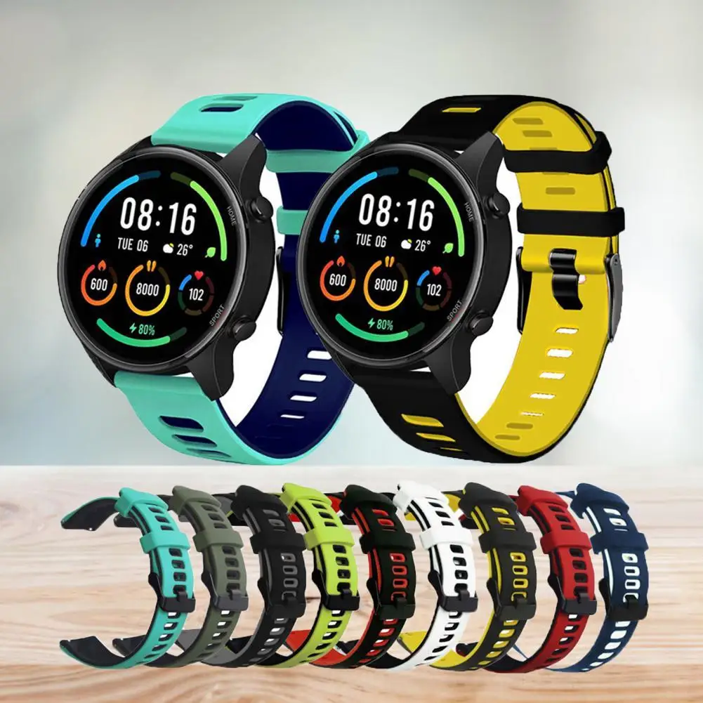Watch Strap Professional Sweat-proof Comfortable Sports Watch Band for Samsung Gear S4-46 Huawei GT2 strap two-tone 22mm strap
Watch Strap Professional Sweat-proof Comfortable Sports Watch Band for Samsung Gear S4-46 Huawei GT2 strap two-tone 22mm strap