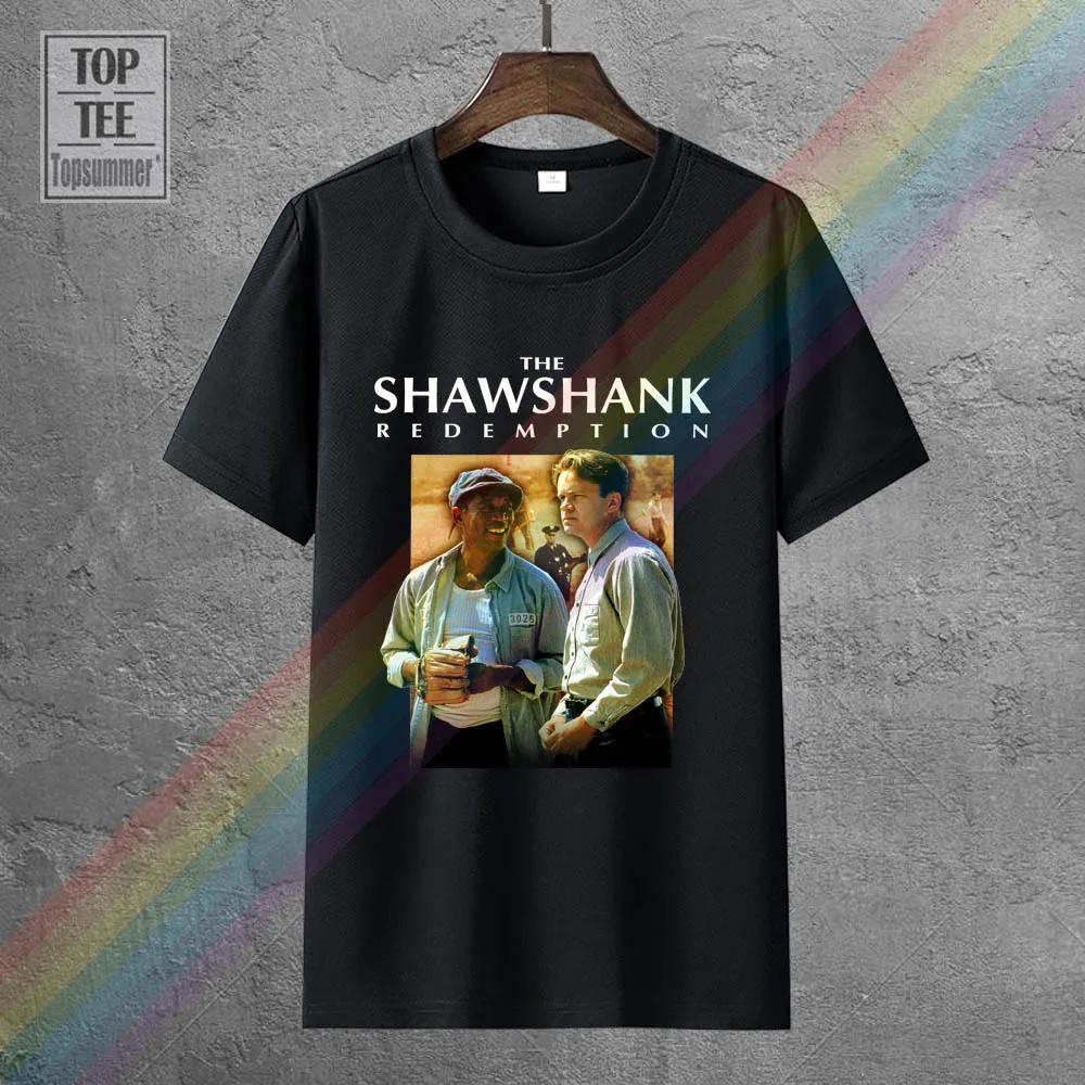 The Shawshank Redemption Movie Poster Mens T Shirt Mens Streetwear Tshirt Gym King T Shirts O Neck T-Shirts For Men
The Shawshank Redemption Movie Poster Mens T Shirt Mens Streetwear Tshirt Gym King T Shirts O Neck T-Shirts For Men