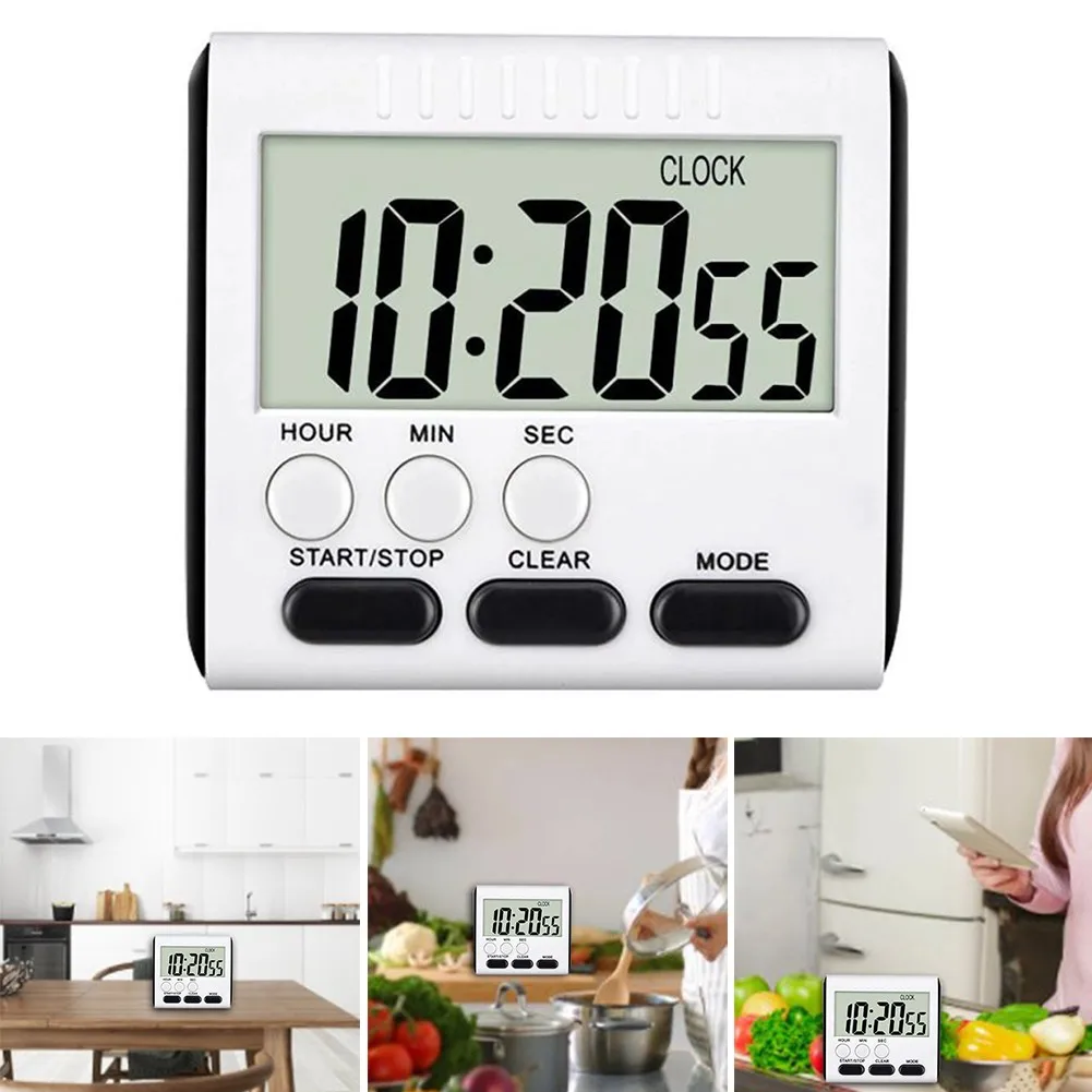 Multifunctional Kitchen Timer Alarm Clock Alarm Count Up Down Clock Timer Stopwatch Home Cooking Supplies Kitchen Accessories
Multifunctional Kitchen Timer Alarm Clock Alarm Count Up Down Clock Timer Stopwatch Home Cooking Supplies Kitchen Accessories