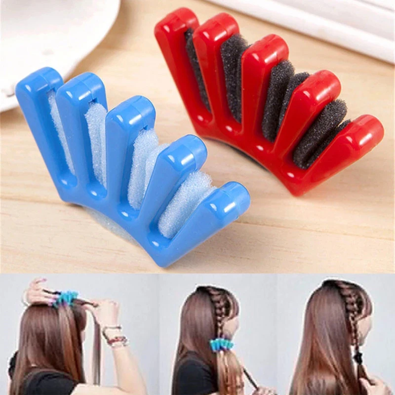 DIY Five-finger Sponge French Braid Hair Tool Hair Braider Braiding Tool CIN6 899
DIY Five-finger Sponge French Braid Hair Tool Hair Braider Braiding Tool CIN6 899