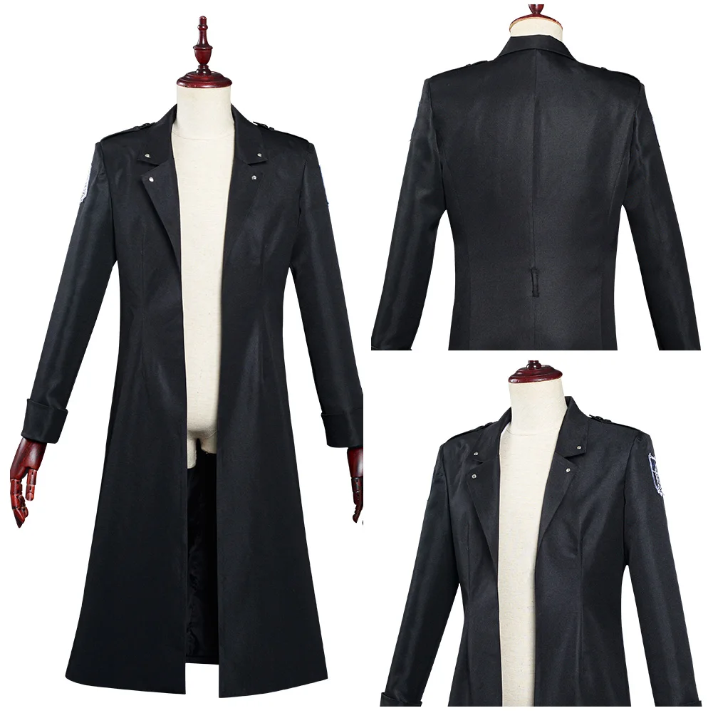 Attack on Titan Cosplay Levi Ackerman Trench Coat Halloween Carnival Suit Costume
Attack on Titan Cosplay Levi Ackerman Trench Coat Halloween Carnival Suit Costume