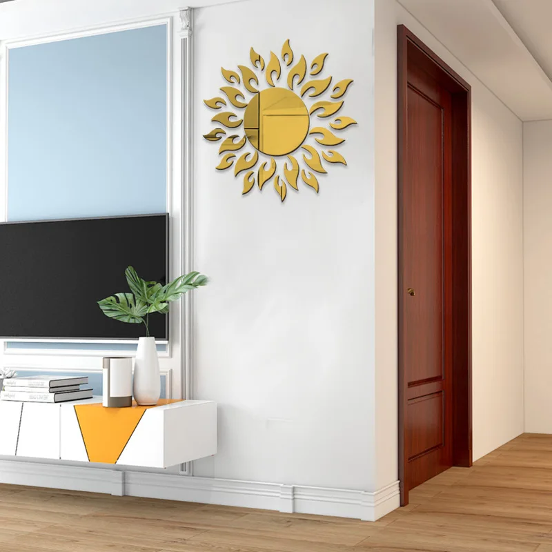 Sunflower Acrylic Mirror Three Dimensional Wall Decoration Wall Decor Wall Stickers Wall Decorations Living Room
Sunflower Acrylic Mirror Three Dimensional Wall Decoration Wall Decor Wall Stickers Wall Decorations Living Room