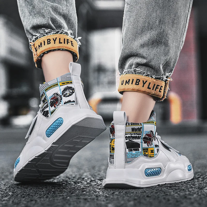 New Arrival 2021 Brand High Top Skateboard Shoes Chaussure Sport Homme Breathable Skateboarding Shoes Sneakers Men Sports Shoes
New Arrival 2021 Brand High Top Skateboard Shoes Chaussure Sport Homme Breathable Skateboarding Shoes Sneakers Men Sports Shoes