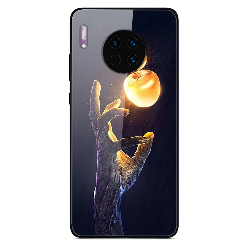 Glass Case For Huawei Mate 30 Phone Case Back Cover With Black Silicone Bumper Series 3
Glass Case For Huawei Mate 30 Phone Case Back Cover With Black Silicone Bumper Series 3