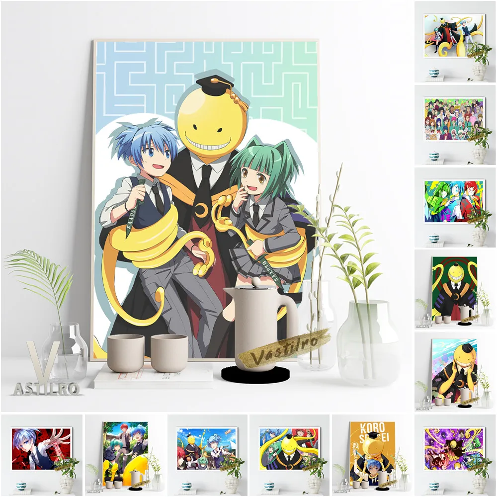 Hot Japan Anime Assassination Classroom Poster Manga Character Korosensei Shiota Nagisa Wall Hanging Otaku Home Decor Collection
Hot Japan Anime Assassination Classroom Poster Manga Character Korosensei Shiota Nagisa Wall Hanging Otaku Home Decor Collection