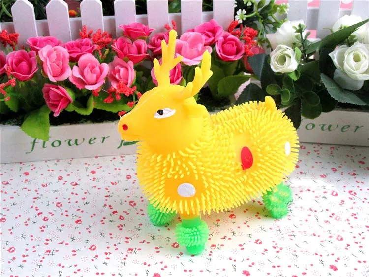 The Fawn Flash Light Ball Toys Children's Day Gift Sika Deer Figures Out Seven Balls Unisex Children Lighting Toyshot Sale 2020
The Fawn Flash Light Ball Toys Children's Day Gift Sika Deer Figures Out Seven Balls Unisex Children Lighting Toyshot Sale 2020
