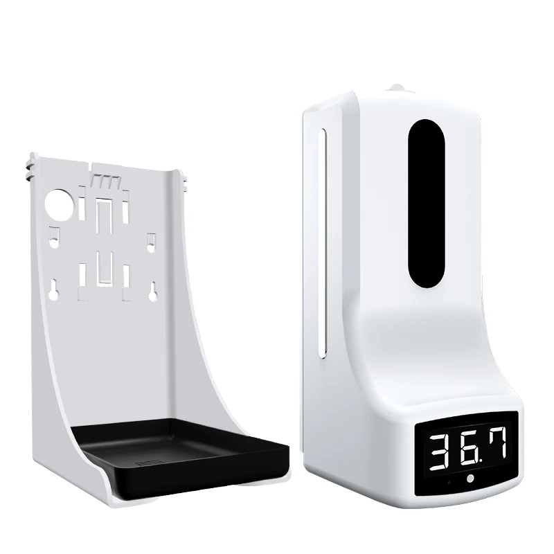 High Sensitive Fast Thermometer Disinfection Soap Dispenser Automatic Hand Sanitizer Soap Dispenser Digital Thermometer
High Sensitive Fast Thermometer Disinfection Soap Dispenser Automatic Hand Sanitizer Soap Dispenser Digital Thermometer