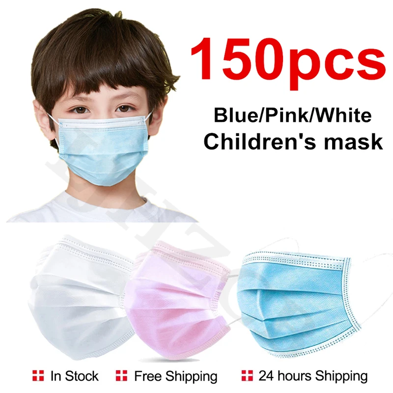 150pcs Disposable Child Kids Mask 3-ply Nonwove Filter Child Mask Mouth Face Mask Safe Breathable Protective Masks Masque Enfant
150pcs Disposable Child Kids Mask 3-ply Nonwove Filter Child Mask Mouth Face Mask Safe Breathable Protective Masks Masque Enfant