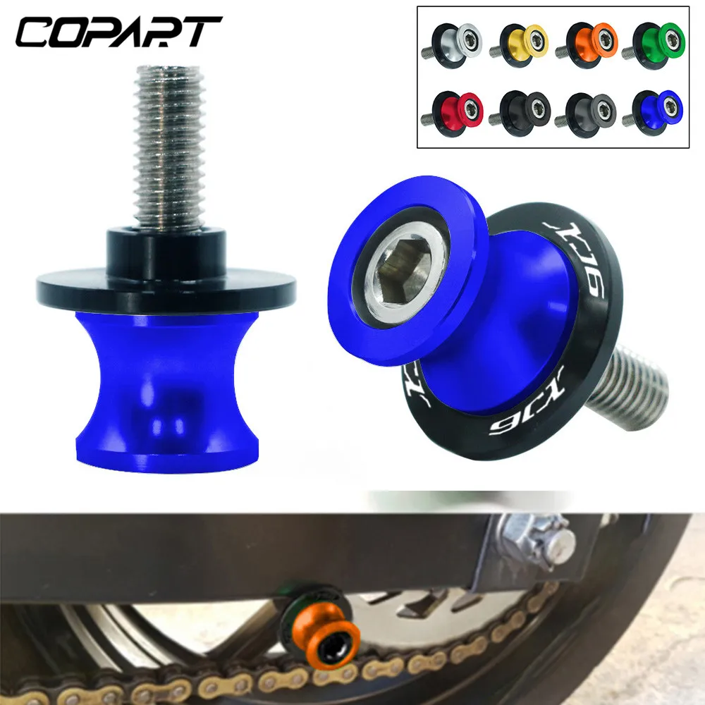 For YAMAHA XJ6 DIVERSION All Years 2PCS M6 Motorcycle SwingArm Sliders Spools CNC Swing Arm Stand Screw
For YAMAHA XJ6 DIVERSION All Years 2PCS M6 Motorcycle SwingArm Sliders Spools CNC Swing Arm Stand Screw