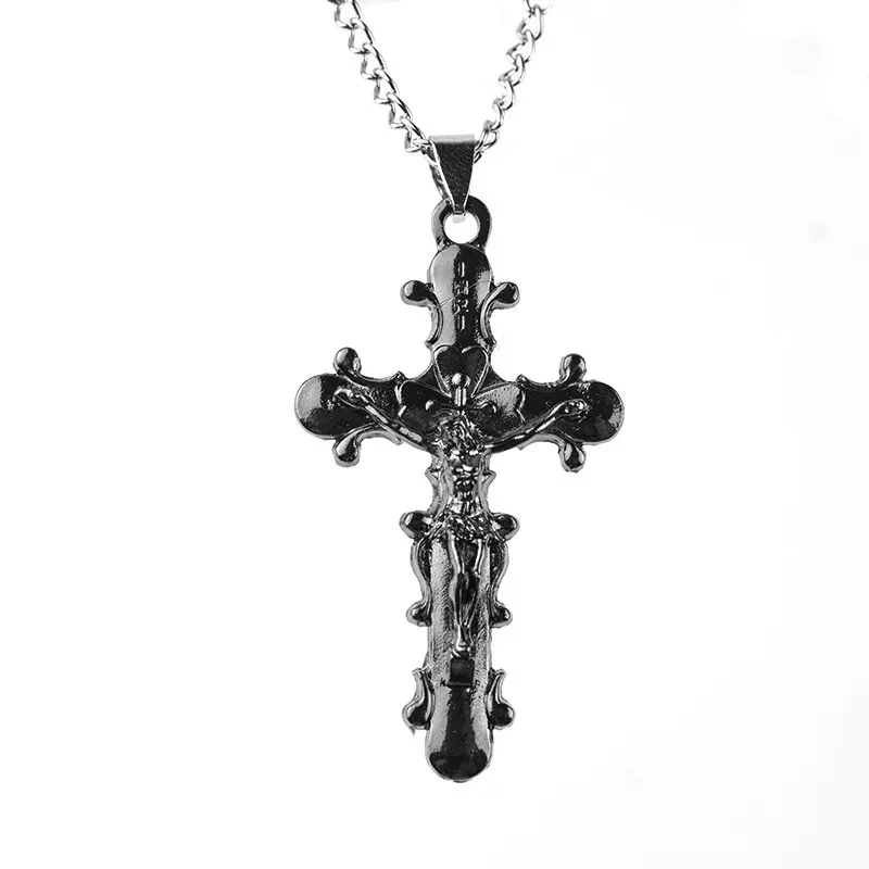 2021 Retro Men's Necklace Stainless Steel Chain Long Necklace For Men Jesus Christ Cross Pendants Prayer Jewelry Gifts Wholesale
2021 Retro Men's Necklace Stainless Steel Chain Long Necklace For Men Jesus Christ Cross Pendants Prayer Jewelry Gifts Wholesale