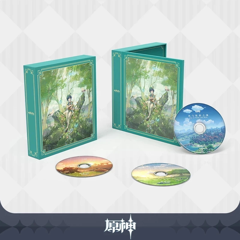 Набор для косплея OST CD Game Genshin Impact, оригинальный продукт, аниме аксессуары, реквизит для косплея, сувенир в пасторальном стиле, Одуванчик, Кор...
Набор для косплея OST CD Game Genshin Impact, оригинальный продукт, аниме аксессуары, реквизит для косплея, сувенир в пасторальном стиле, Одуванчик, Кор...