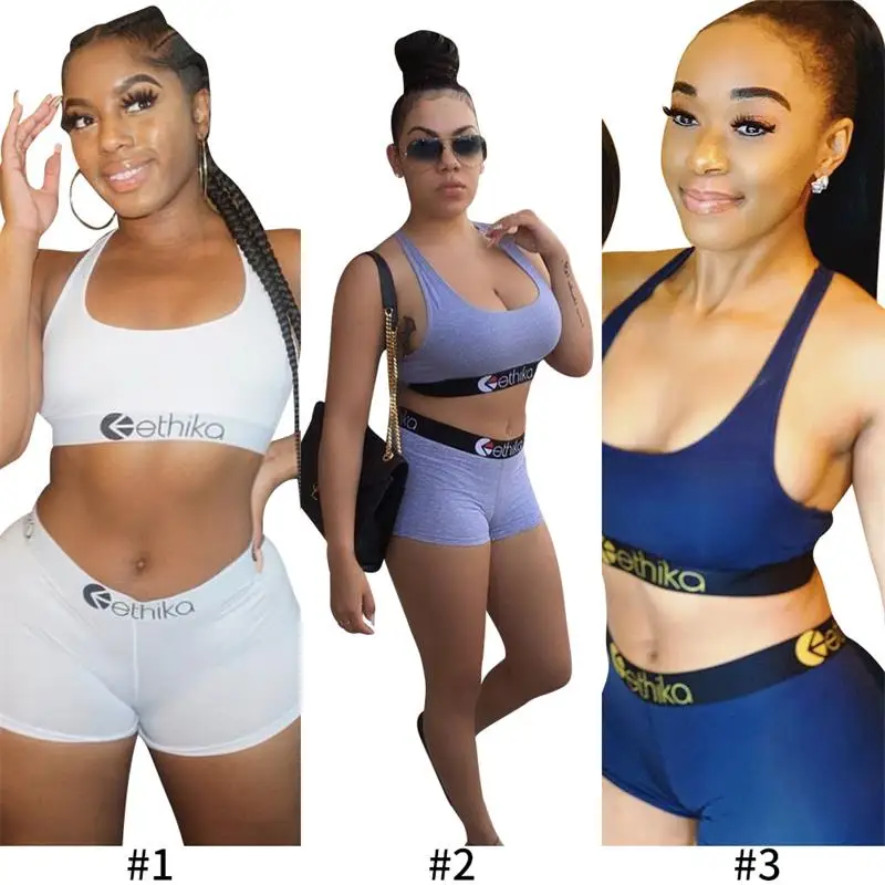 Simple Pure Color Casual 2 Pieces Set Tracksuits Deep V Neck Sleeveless And Ethika Hot Short
Simple Pure Color Casual 2 Pieces Set Tracksuits Deep V Neck Sleeveless And Ethika Hot Short