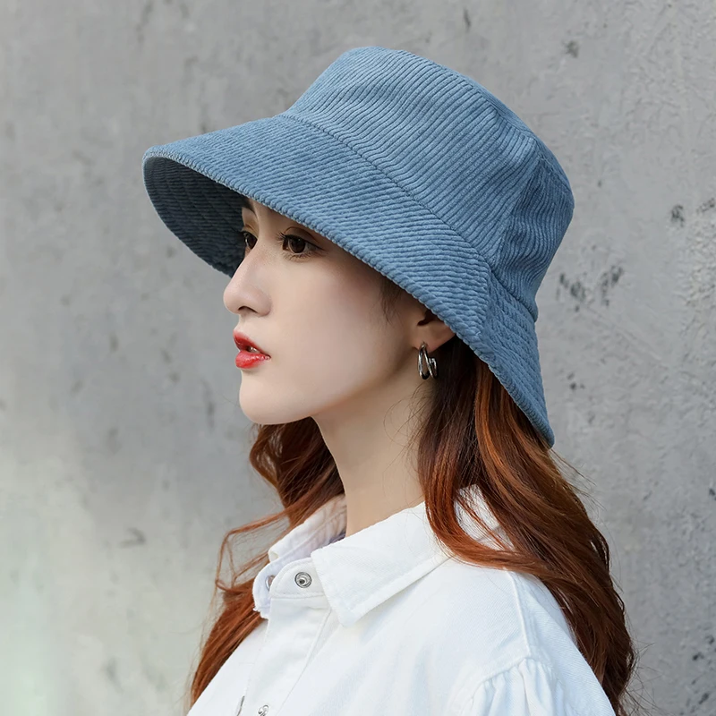 Hat Lady Corduroy Fisherman Hat Spring and Autumn Korean Edition Casual Brain Popular Logo Lady Spring Versatile Basin Hat
Hat Lady Corduroy Fisherman Hat Spring and Autumn Korean Edition Casual Brain Popular Logo Lady Spring Versatile Basin Hat