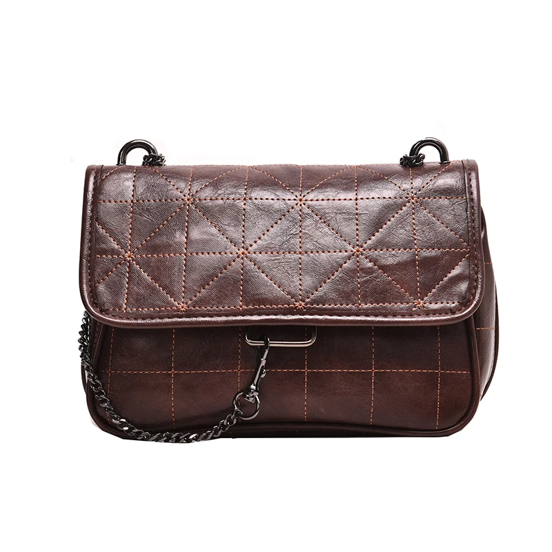 Portable Vintage Leather Crossbody Bags for Women 2021 Chain Small Shoulder Simple Female Solid Color Handbags Top Handle Bag 
Portable Vintage Leather Crossbody Bags for Women 2021 Chain Small Shoulder Simple Female Solid Color Handbags Top Handle Bag