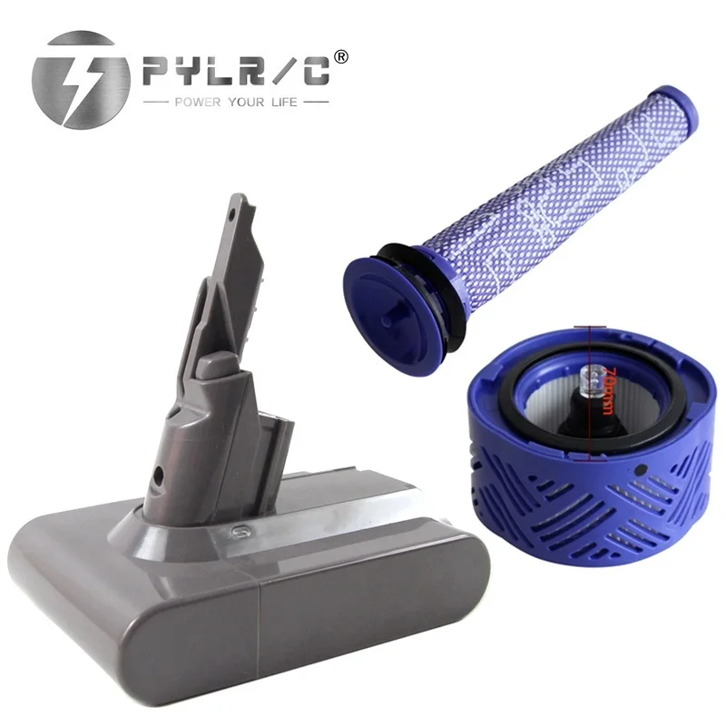 Обновленный литий-ионный аккумулятор 21,6 в 6000 мАч для Dyson V7 пушистый/V7 дополнительный/V7 матрас/V7 триггер/V7 Motorhead Pro/V7 Animal/V7 автомобиль + лодка
Обновленный литий-ионный аккумулятор 21,6 в 6000 мАч для Dyson V7 пушистый/V7 дополнительный/V7 матрас/V7 триггер/V7 Motorhead Pro/V7 Animal/V7 автомобиль + лодка