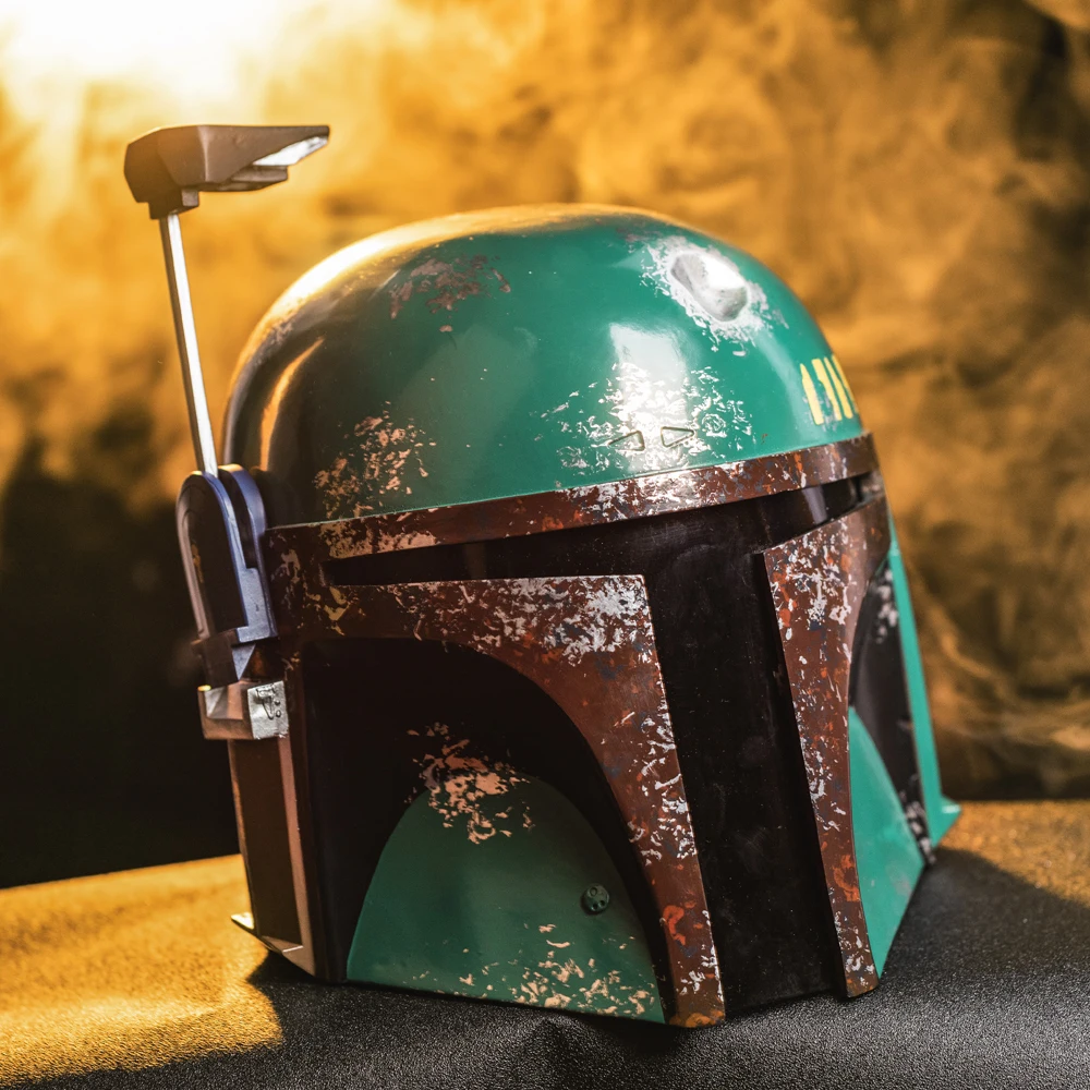 Шлем для косплея Xcoser SW Boba Fett маска на всю голову из смолы обновленная версия 1:1