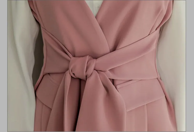 BacklakeGirls Fake Two Pieces Bow Tie Waist Shirt-style White Pink Contrast Color Long Sleeve Cocktail Dress For Cocktail Party
BacklakeGirls Fake Two Pieces Bow Tie Waist Shirt-style White Pink Contrast Color Long Sleeve Cocktail Dress For Cocktail Party