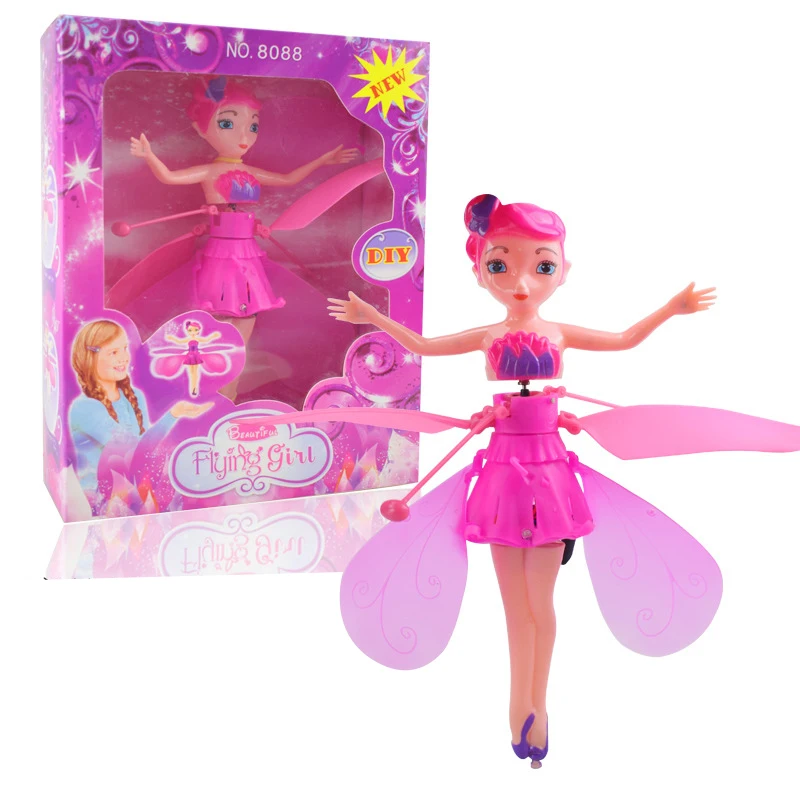 Disney 5 Styles Mini Drone Helicopter Infrared Induction Flyings Quadcopter Dolls Fairy Magical Princess Cute LED Light Fly Toy
Disney 5 Styles Mini Drone Helicopter Infrared Induction Flyings Quadcopter Dolls Fairy Magical Princess Cute LED Light Fly Toy
