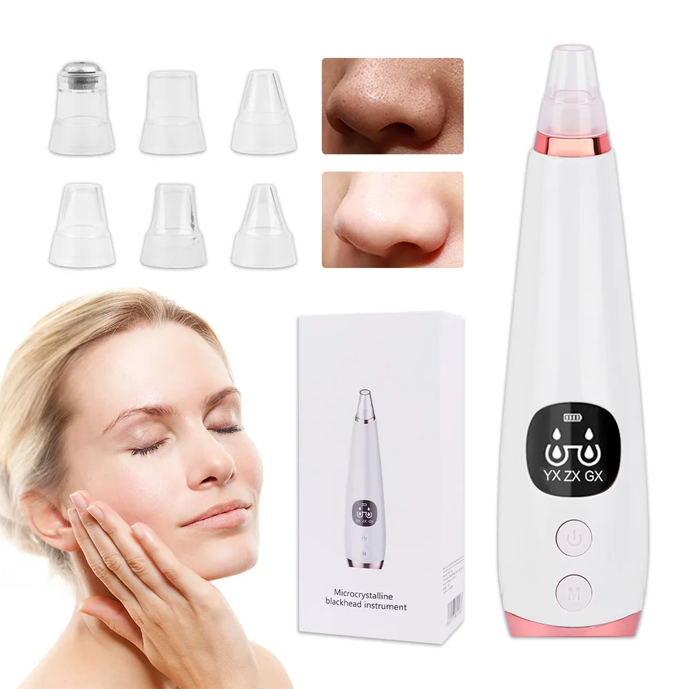 Facial Blackhead Remover Electric Acne Cleaner Blackhead Black Point Vacuum Cleaner Tool Black Spots Pore Cleaner Machine
Facial Blackhead Remover Electric Acne Cleaner Blackhead Black Point Vacuum Cleaner Tool Black Spots Pore Cleaner Machine