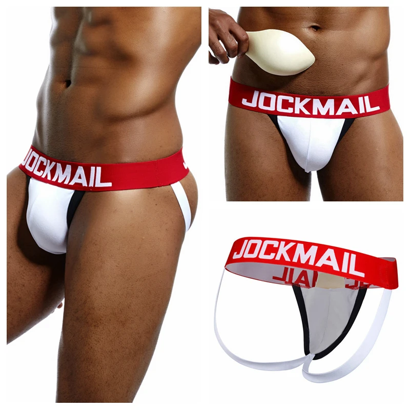 JOCKMAIL Padded Gay Underwear Jockstraps Cotton Thong Boys G-strings Sexy Bikini for men
JOCKMAIL Padded Gay Underwear Jockstraps Cotton Thong Boys G-strings Sexy Bikini for men