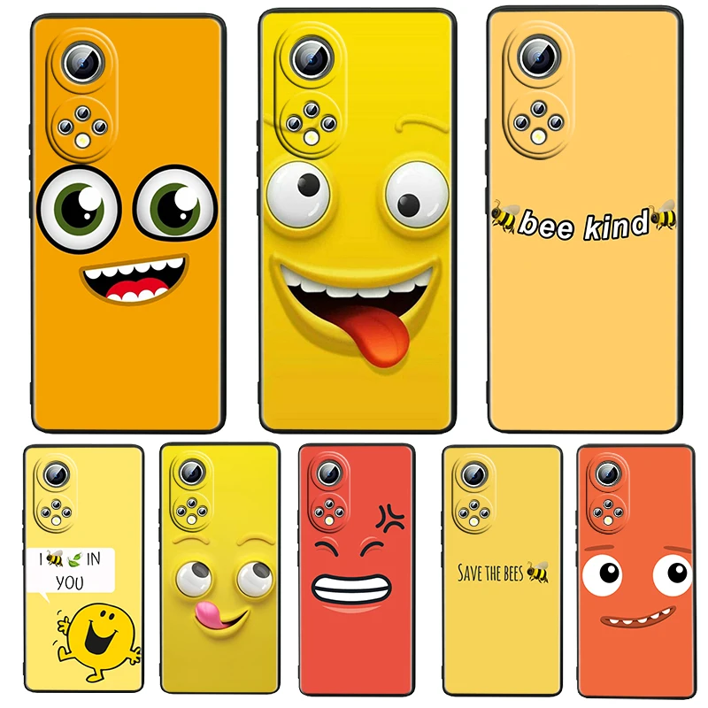 Funny funny Cute Smiley For Honor View 20 20E X20 10 Play5 5T Magic3 Pro Plus SE Lite 5G Black Silicone Soft Phone Case
Funny funny Cute Smiley For Honor View 20 20E X20 10 Play5 5T Magic3 Pro Plus SE Lite 5G Black Silicone Soft Phone Case