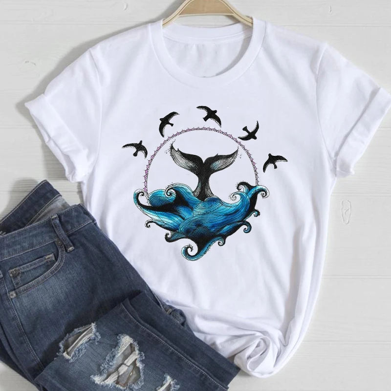 T-shirts Women Cartoon Flower Unicorn Watercolor 2021 Spring Summer Clothes Graphic Tshirt Top Lady Print Female Tee T-Shirt
T-shirts Women Cartoon Flower Unicorn Watercolor 2021 Spring Summer Clothes Graphic Tshirt Top Lady Print Female Tee T-Shirt