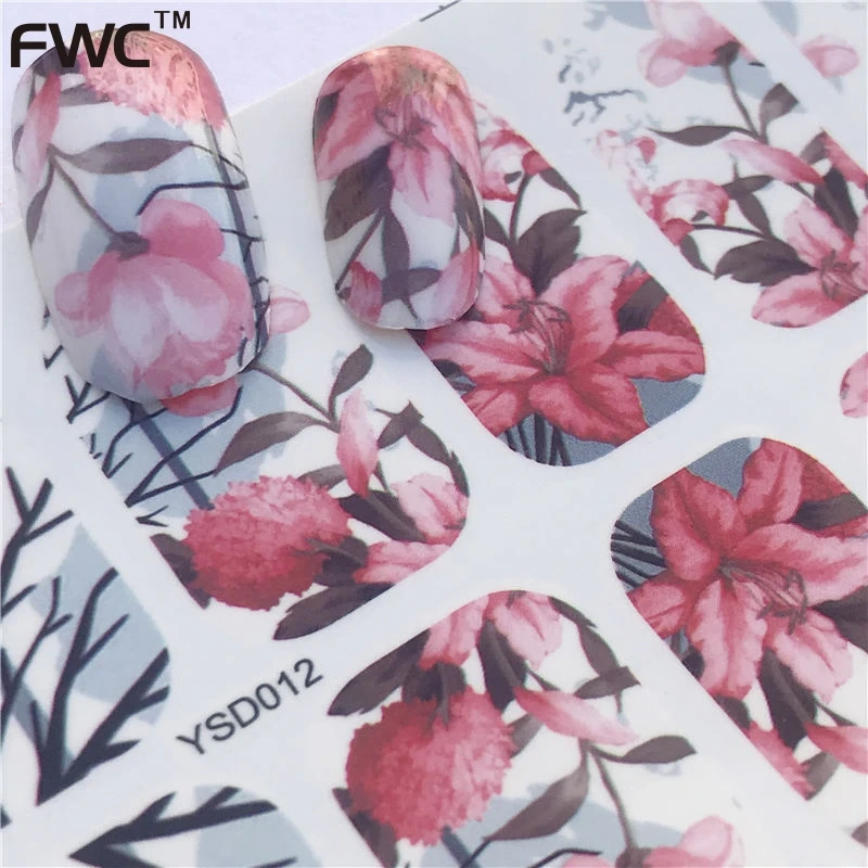 Colorful Rose Flower Decals Nail Art Water Transfer Stickers Full Wraps Decor Nails Tools
Colorful Rose Flower Decals Nail Art Water Transfer Stickers Full Wraps Decor Nails Tools