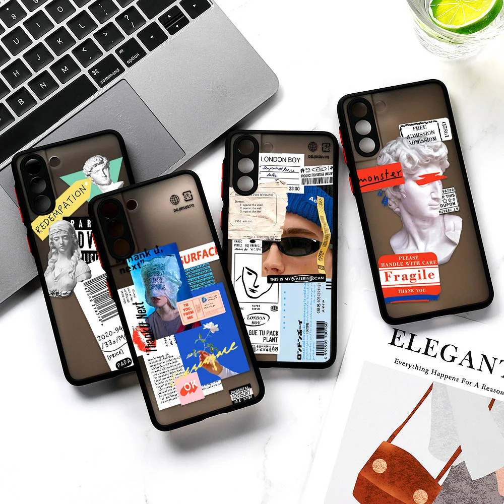 Art Hard PC Phone Case For Samsung A32 A52 A72 4G 5G A21S A12 S20 FE S20 Ultra S21 S30 Ultra Plus Lens Protection Cover
Art Hard PC Phone Case For Samsung A32 A52 A72 4G 5G A21S A12 S20 FE S20 Ultra S21 S30 Ultra Plus Lens Protection Cover