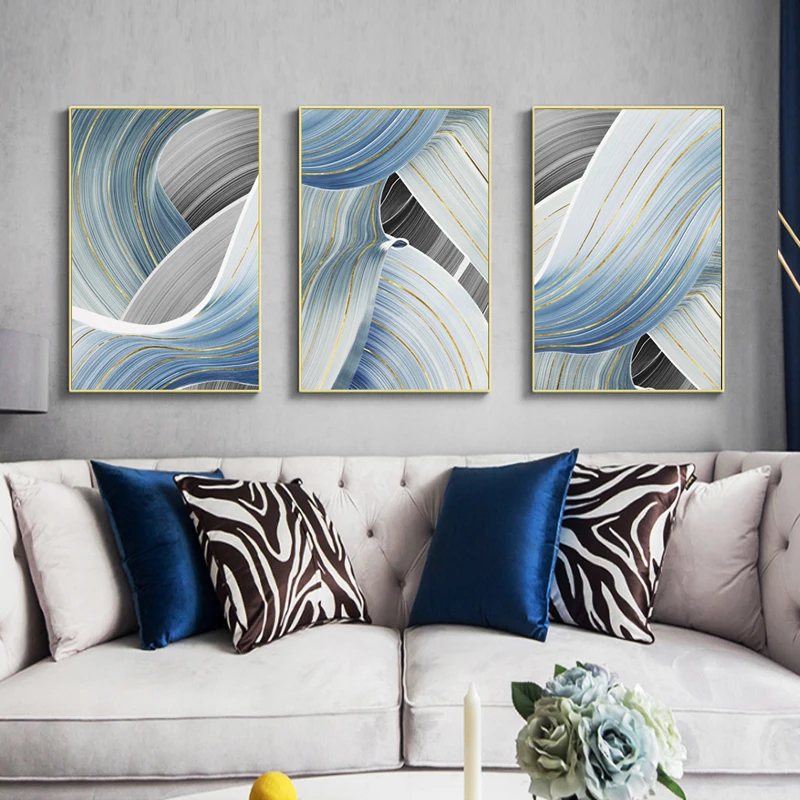 Nordic Poster Blue Abstract Canvas Art Print Modern Wall Painting Decoration Pictures For Living Room Scandinavian Home Decor
Nordic Poster Blue Abstract Canvas Art Print Modern Wall Painting Decoration Pictures For Living Room Scandinavian Home Decor