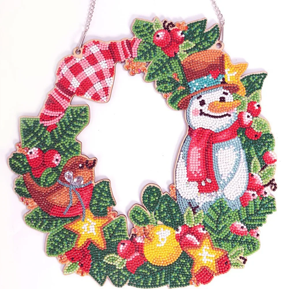 Diamond Painting Wreath Xmas Wreath Kit Diamond Embroidery Kit Special Shaped Drill DIY Cross Stitch Art Craft Home Wall Decor
Diamond Painting Wreath Xmas Wreath Kit Diamond Embroidery Kit Special Shaped Drill DIY Cross Stitch Art Craft Home Wall Decor