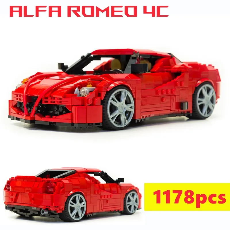 New MOC 1178PCS 4C Hypercar Super Racing Car Model Fit MOC-43098 Building Blocks Educational Xmas Toy For Children Gifts
New MOC 1178PCS 4C Hypercar Super Racing Car Model Fit MOC-43098 Building Blocks Educational Xmas Toy For Children Gifts