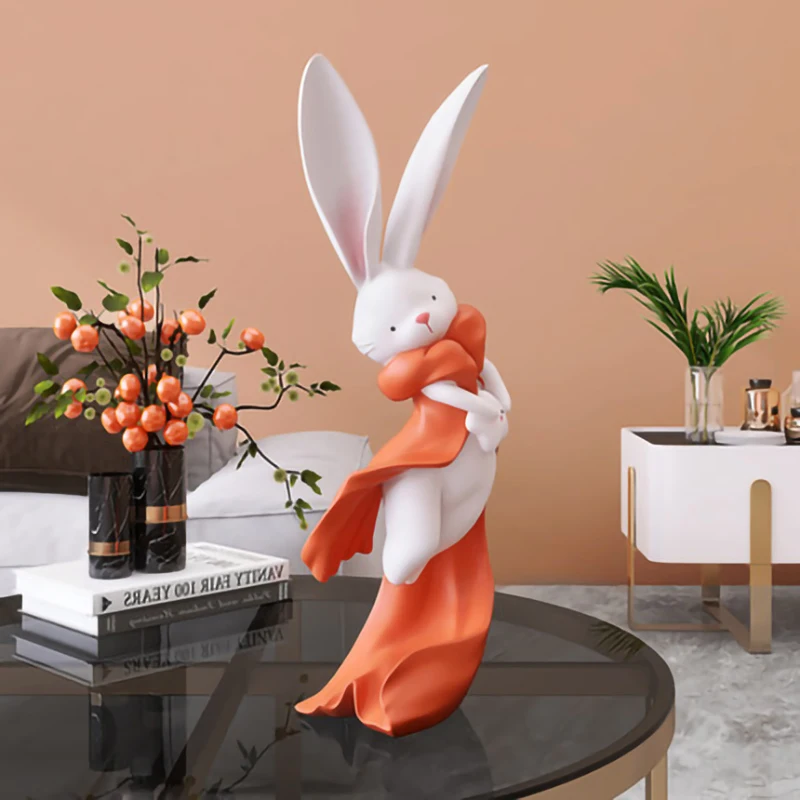 Nordic Tabletop Decoration Fairy Rabbit Statue Modern Home Decor Animal Figurines Resin Sculpture Arts Crafts Creative Girl Gift
Nordic Tabletop Decoration Fairy Rabbit Statue Modern Home Decor Animal Figurines Resin Sculpture Arts Crafts Creative Girl Gift