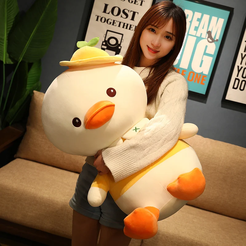 1pc 20-60cm cute spring outing duck plush doll toy soft stuffed animal duck doll holiday gift for kids and girls
1pc 20-60cm cute spring outing duck plush doll toy soft stuffed animal duck doll holiday gift for kids and girls