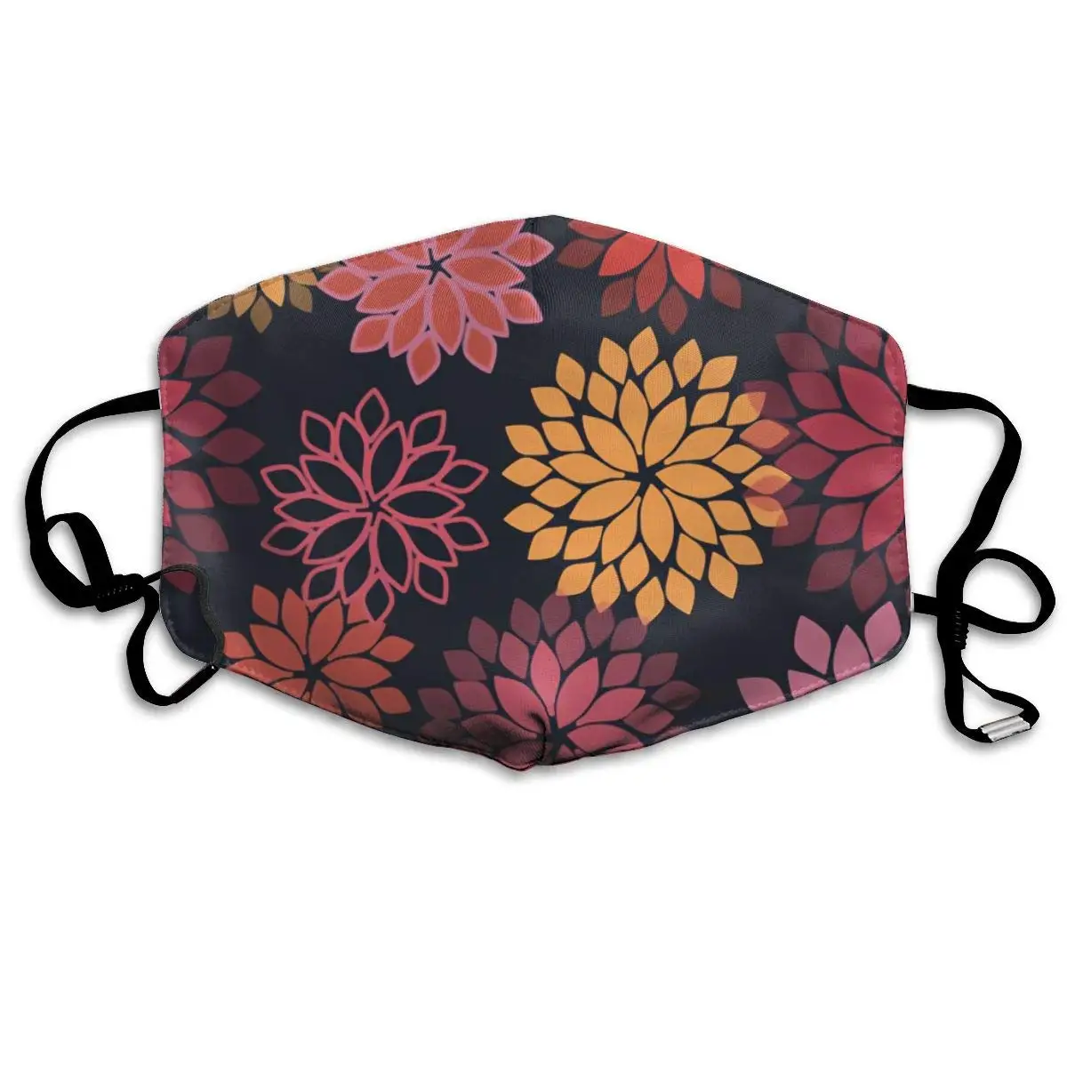 Chrysanthemum Washable Reusable Mask, Cotton Anti Dust Half Face Mouth Mask For Kids Teens Men Women With Adjustable Ear Loops
Chrysanthemum Washable Reusable Mask, Cotton Anti Dust Half Face Mouth Mask For Kids Teens Men Women With Adjustable Ear Loops