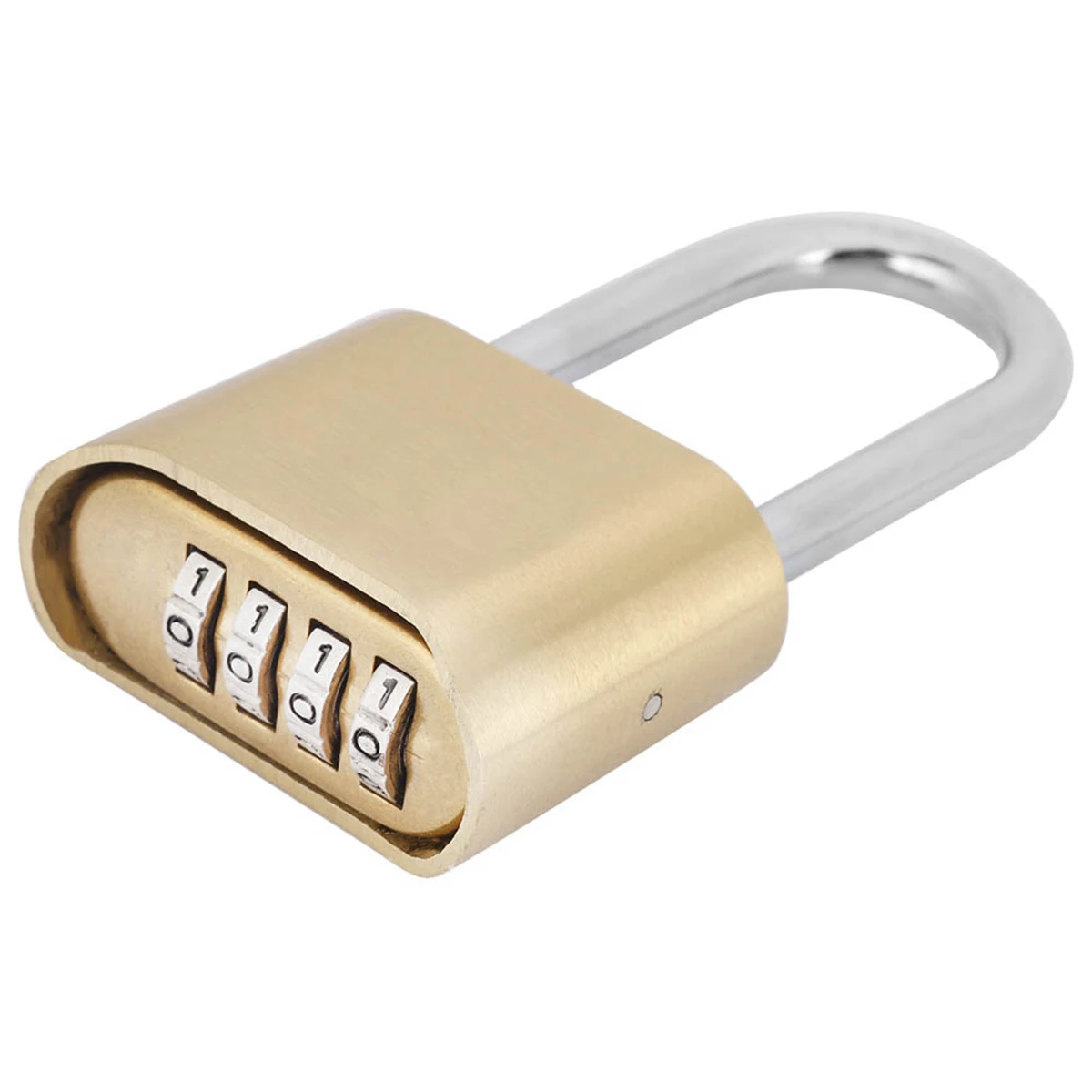 Rustless Brass Combination Code Password Lock 4 Dial Digit Password Lock Padlock With Steel Shackle For Suitcase Luggage
Rustless Brass Combination Code Password Lock 4 Dial Digit Password Lock Padlock With Steel Shackle For Suitcase Luggage