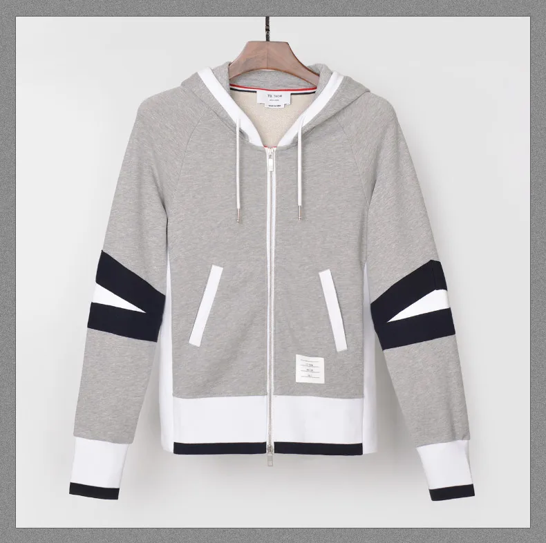 2021 Fashion TB Brand Hip Hop hooded Clothing Cotton jacket Men Women Sweatshirts Hoodies Patchwork Casual Sportswear Coat
2021 Fashion TB Brand Hip Hop hooded Clothing Cotton jacket Men Women Sweatshirts Hoodies Patchwork Casual Sportswear Coat