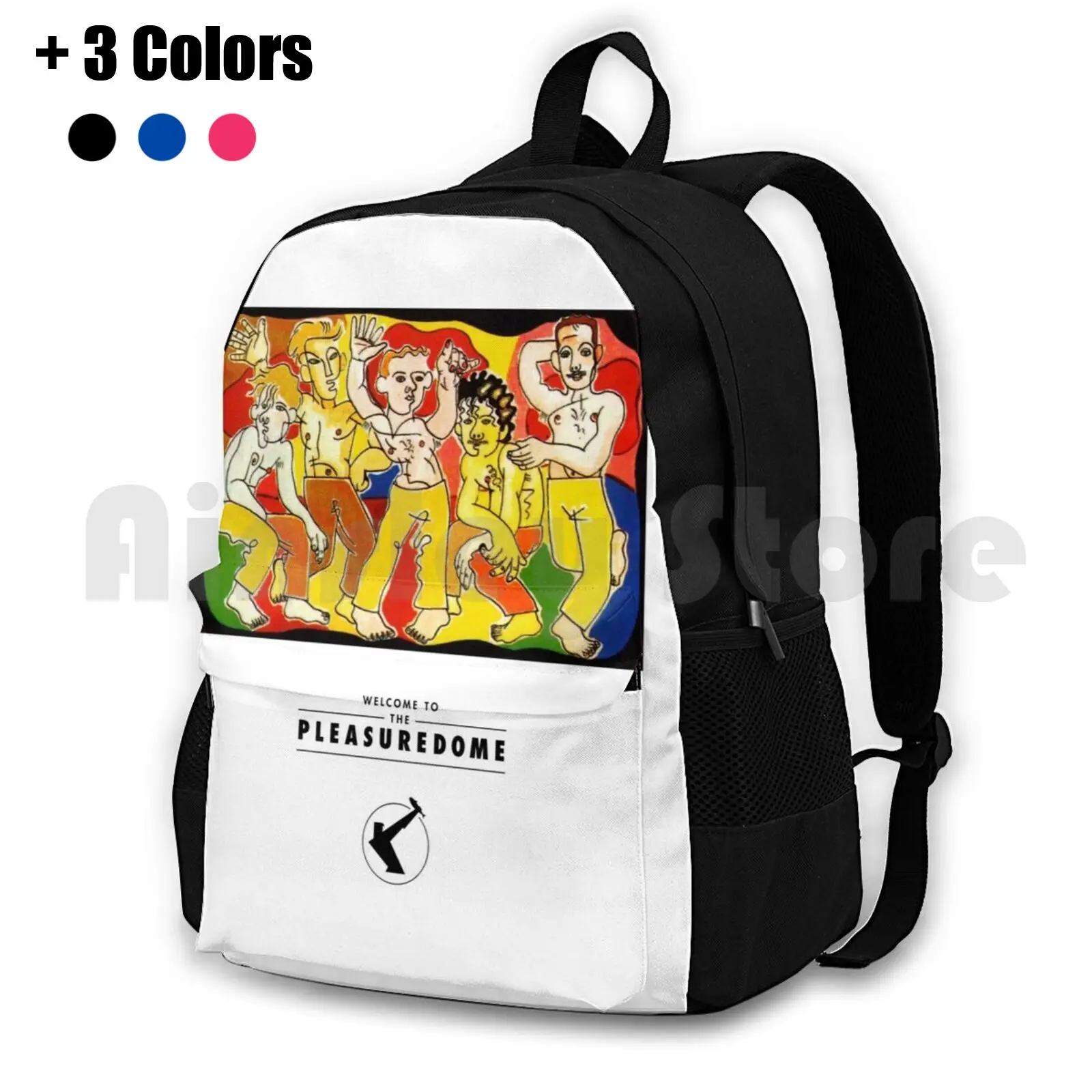 Pleasuredome Outdoor Hiking Backpack Riding Climbing Sports Bag Frankie Goes Hollywood Fgth Music Album Record Vinyl Band Artist
Pleasuredome Outdoor Hiking Backpack Riding Climbing Sports Bag Frankie Goes Hollywood Fgth Music Album Record Vinyl Band Artist