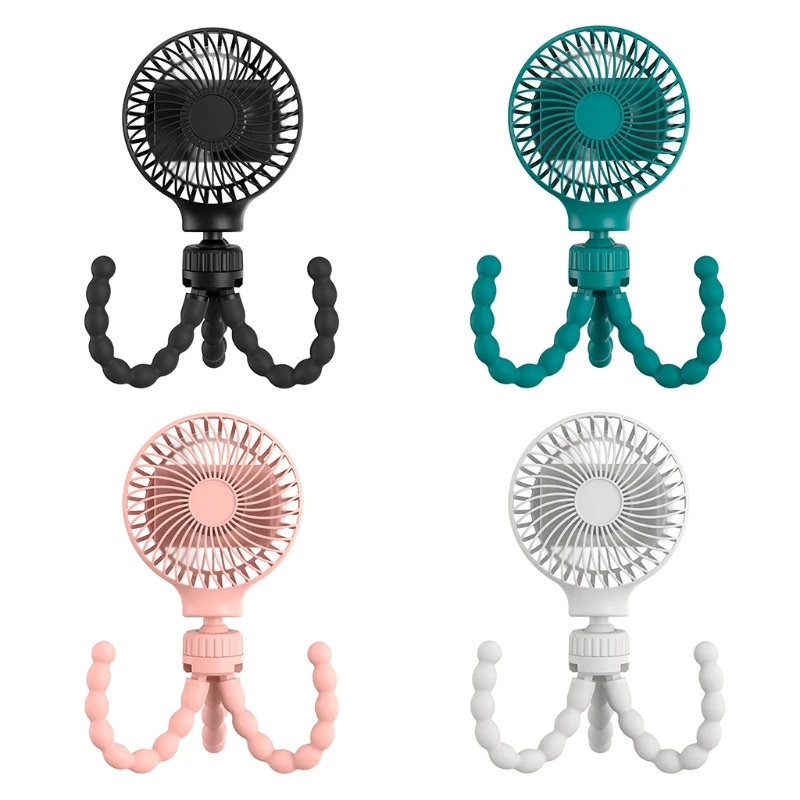 USB Rechargeable Battery Powered Fan Portable Handheld Mini Octopus Fan with Flexible Tripod 4 Gears 5V 4W Desk Fan
USB Rechargeable Battery Powered Fan Portable Handheld Mini Octopus Fan with Flexible Tripod 4 Gears 5V 4W Desk Fan