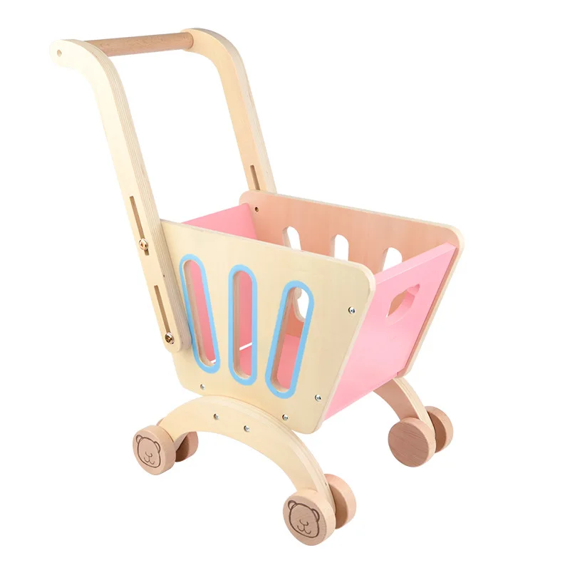 Wooden Children's Shopping Cart Walker Boys and Girls Early Education Play House Shopping Experience Toys Shopping Carts
Wooden Children's Shopping Cart Walker Boys and Girls Early Education Play House Shopping Experience Toys Shopping Carts