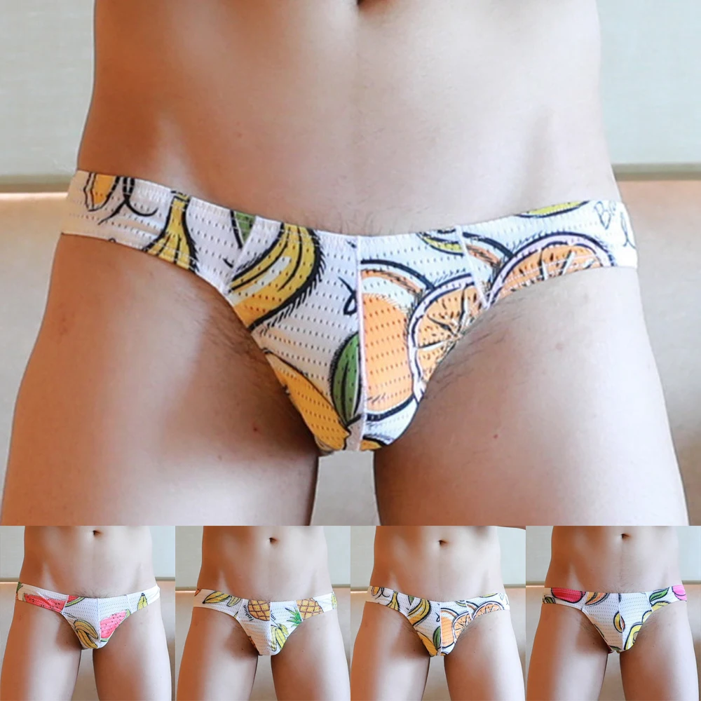 Men's Briefs Sexy Low Rise Briefs Mesh Stretchy Breathable Underpants Fashion Print Pouch Male Underwear Panties New
Men's Briefs Sexy Low Rise Briefs Mesh Stretchy Breathable Underpants Fashion Print Pouch Male Underwear Panties New