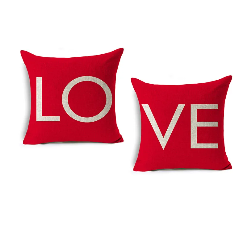 45*45cm Love flax Cushion Cover Festival home decoration home decor Car seat Sofa Living Room pillowcase Cushion Cover home
45*45cm Love flax Cushion Cover Festival home decoration home decor Car seat Sofa Living Room pillowcase Cushion Cover home